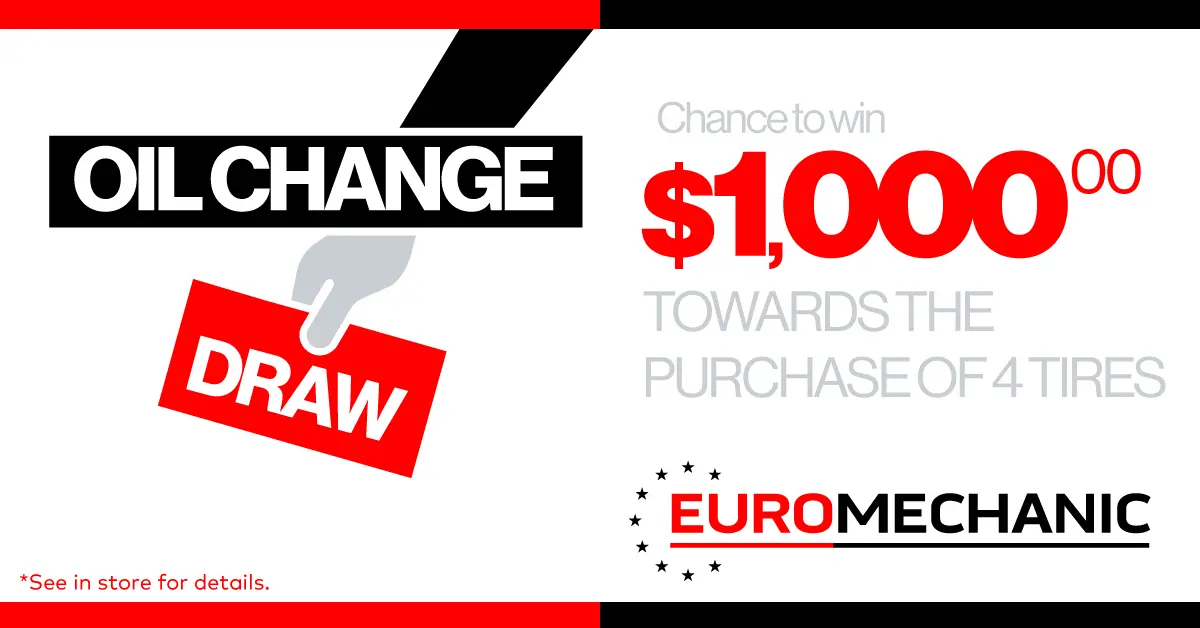 Chance to Win $1,000 Toward 4 Tires