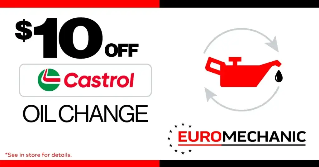 $10 Off Castrol Oil Change